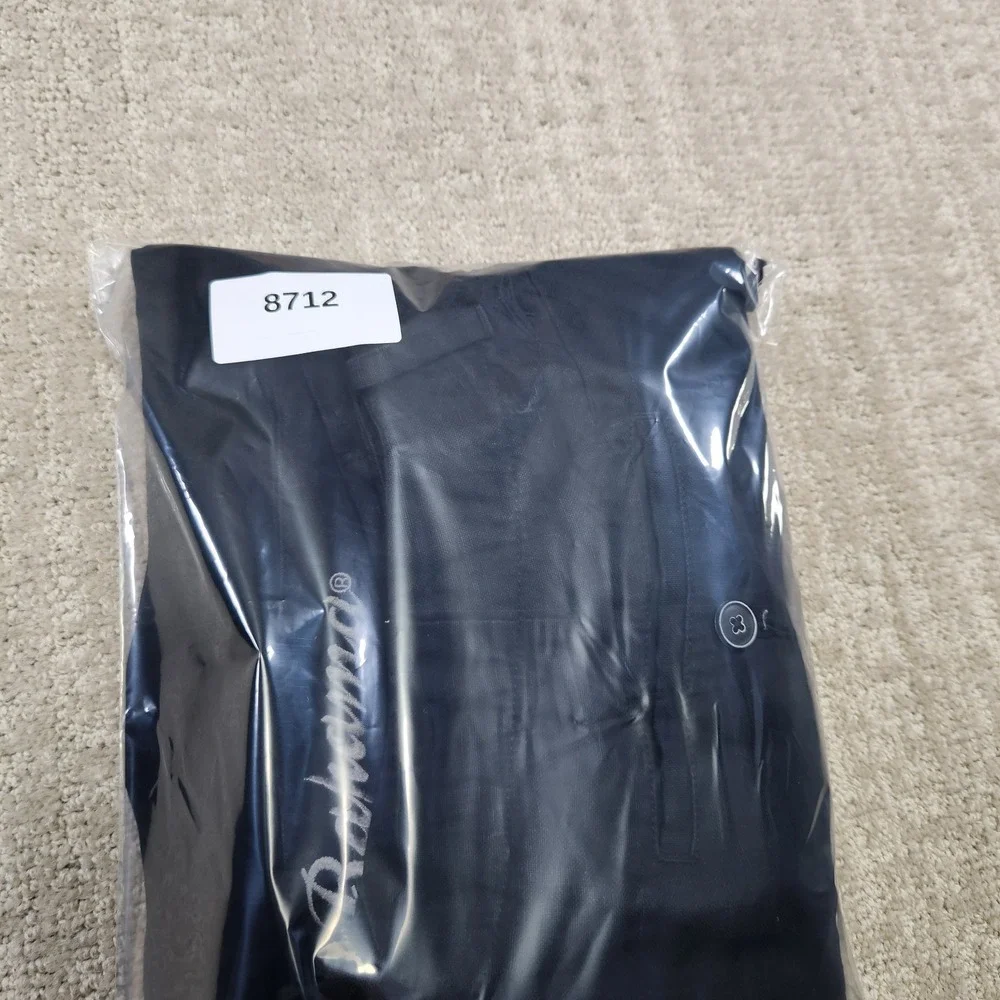 Tommy Bahama Pants Men 36x29*READ Linen Silk Blend Black High Rise Trouser Flowy